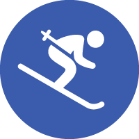 adventure sports coverage icon