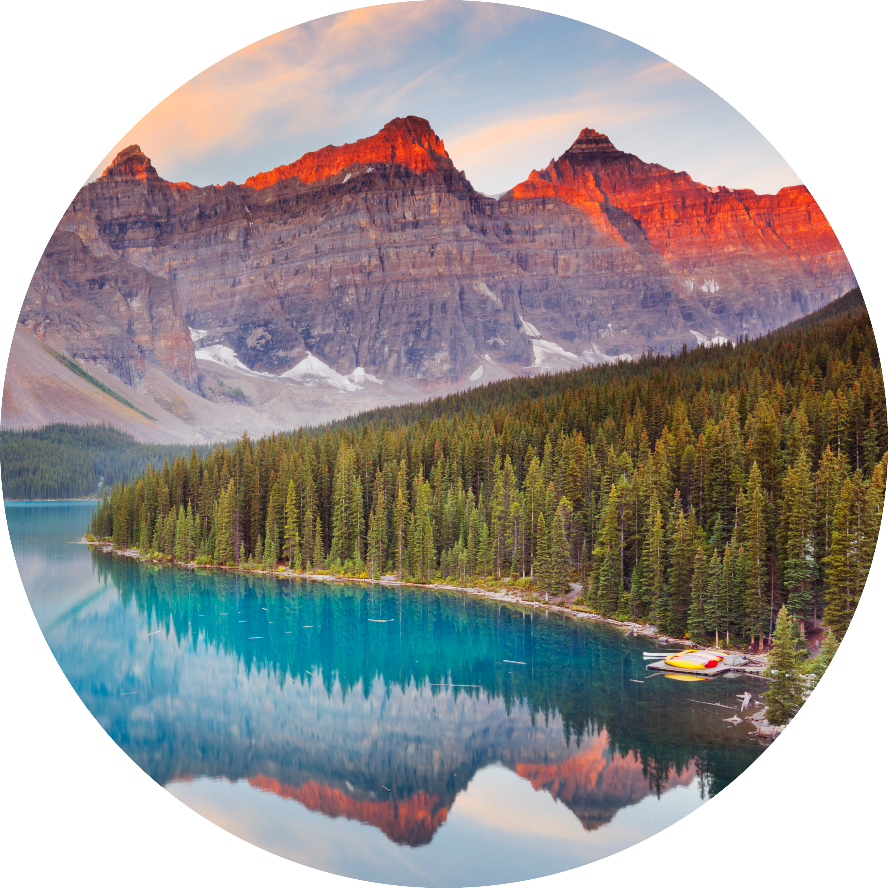 Get Travelex travel insurance to see Banff National Park in Canada.