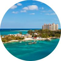 Get travel insurance for the Bahamas to visit Atlantis resort.