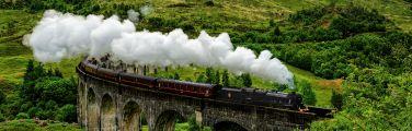Get Travelex travel insurance to see Glenfinnan Viaduct in Scotland.