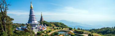 Get travel insurance to see Doi Inthanon at Chiang Mai in Thailand.
