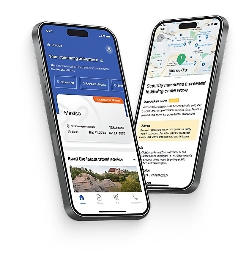 travel on app