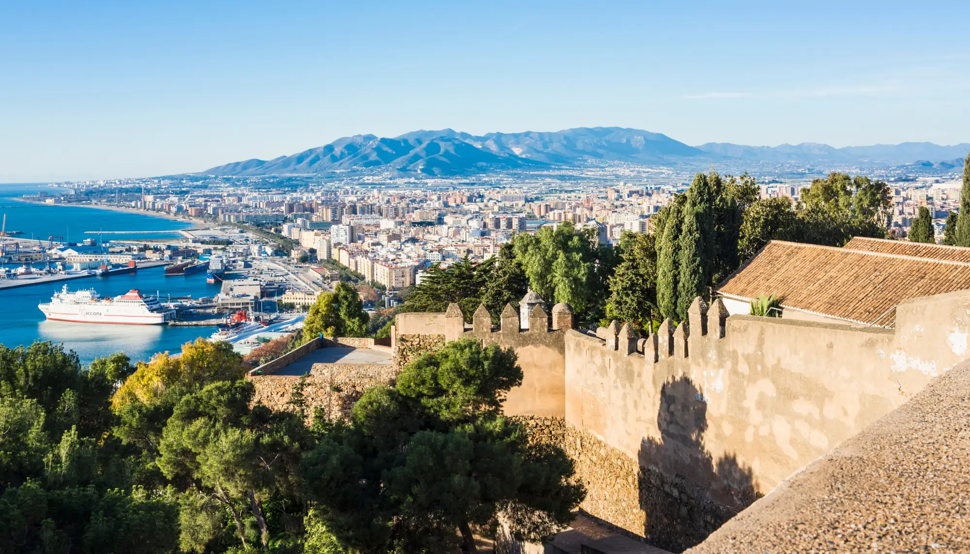 sweeping views of historic buildings in Spain, highlighted in Travelex's Europe travel guide 