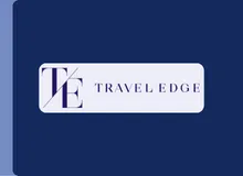 Travel Edge logo displayed on a navy background in the Travelex Insurance newsroom
